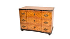 Antique 19th Century Continental Cube Parquetry Chest