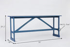 West Trestle Console, Large  72”