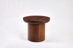 Findley Round Low Side Table in Lacquer