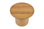 Findley Round Tall Side Table Wood