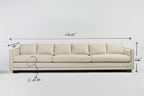 Harrison Low Sofa 120", Loose