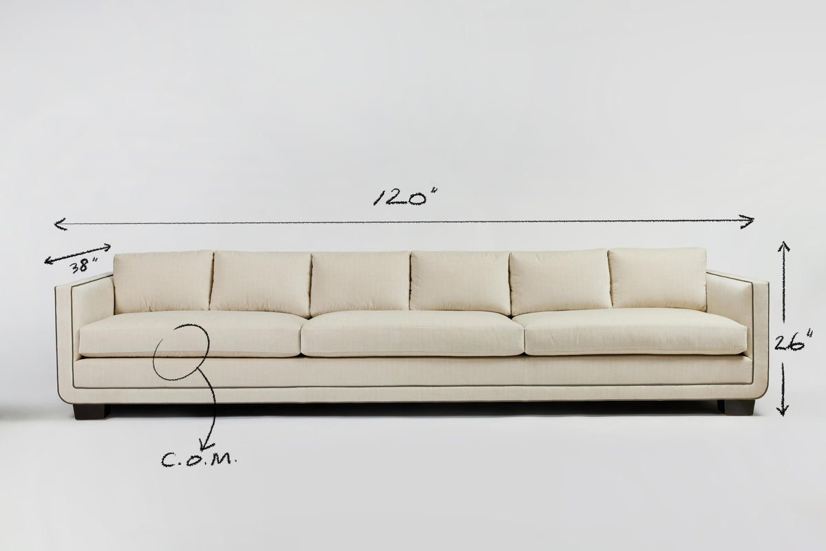 Harrison Low Sofa 120", Loose