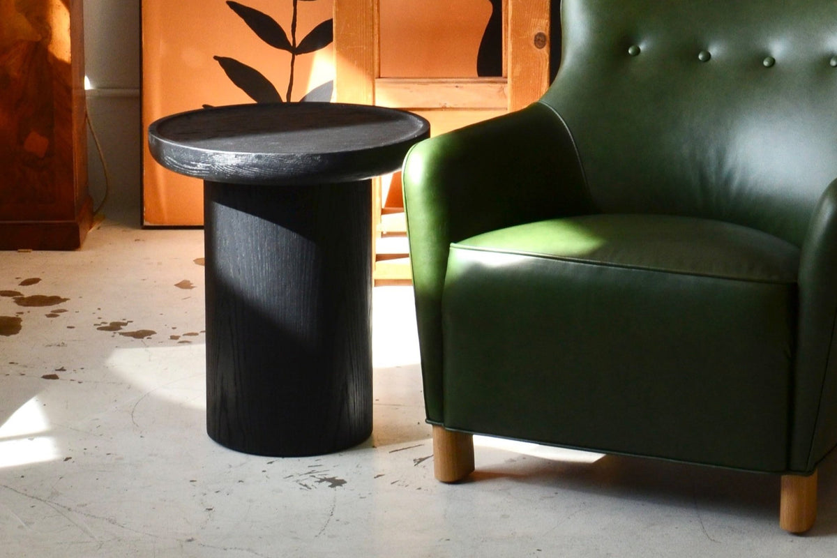 Findley Round Tall Side Table