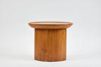 Findley Oval Tall Side Table in Lacquer