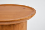 Findley Oval Tall Side Table in Lacquer