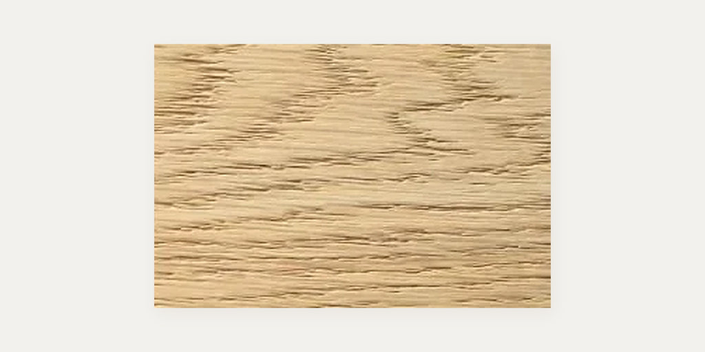 Scrubbed Oak finish sample, Martin & Brockett