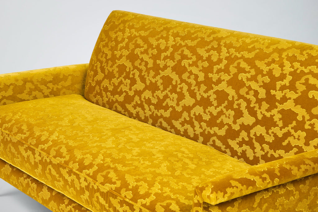 Jolly Sofa 72", Gold Velvet