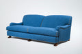 Lupa Sofa 84", Blue Quilted